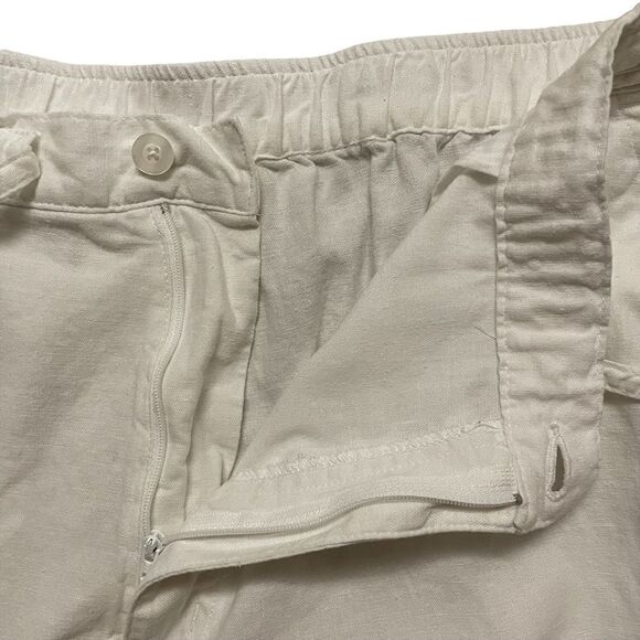Cubavera ~ White Linen Pants ~ size XL ~ perfect for summer - Picture 4 of 8
